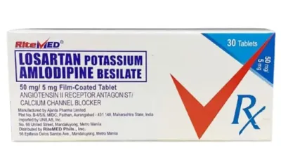 RM Losartan 50 mg Tablet