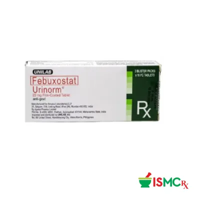 Urinorm (Febuxostat 20mg tab)